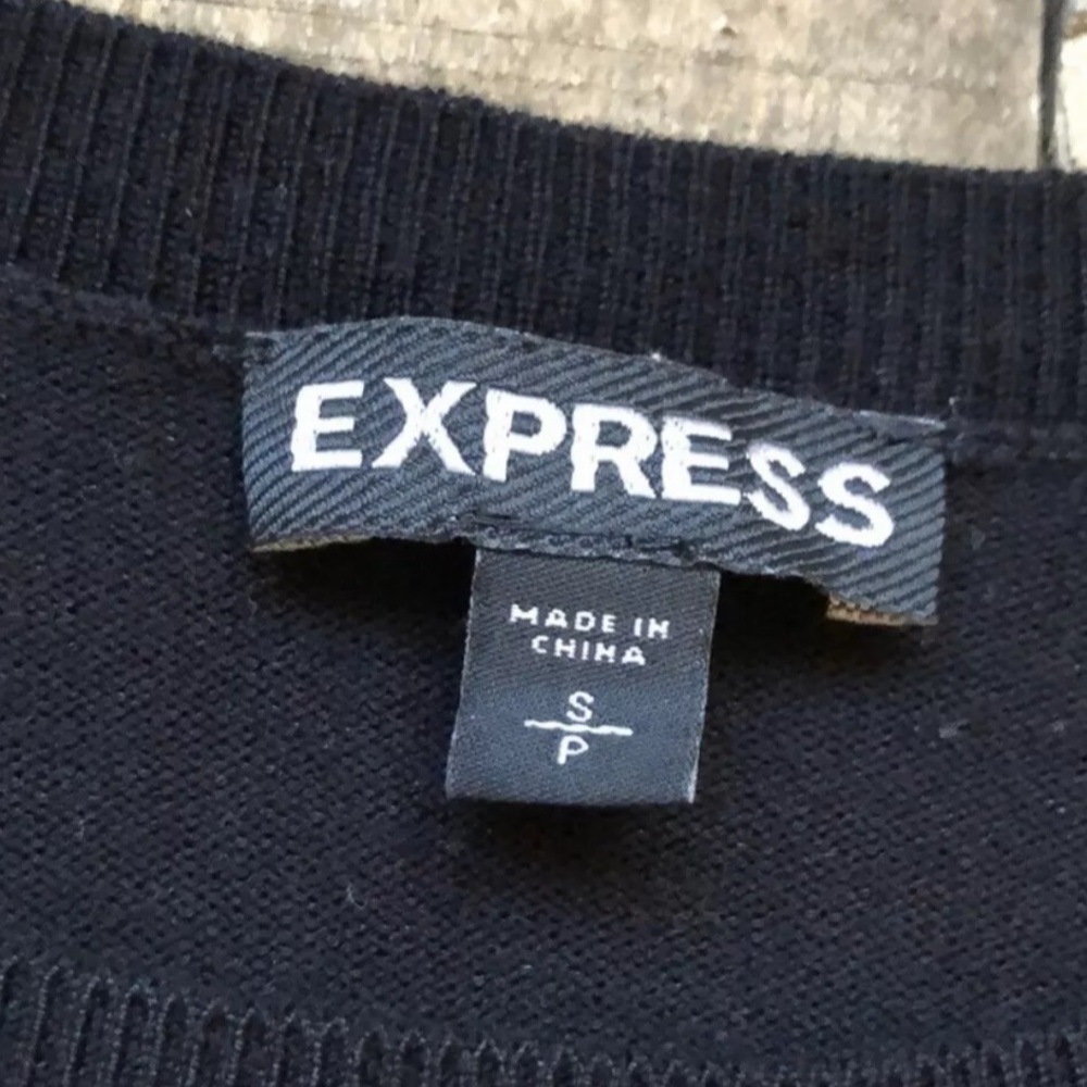 EXPRESS leopard sweater - Picture 4 of 4